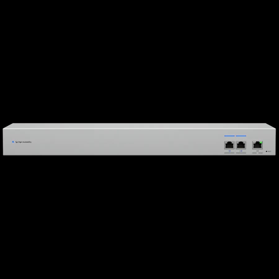 Ubiquiti WAN Switch USW-WAN-EU 10G SFP+ linking two Shadow Mode High Availability UniFi Gateways