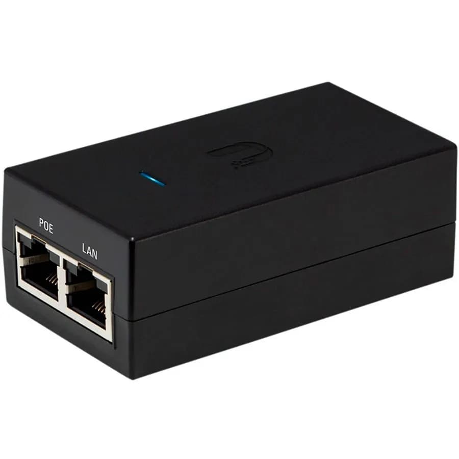 Ubiquiti Zasilacz 24V, 12W, Gigabit, PoE, Czarny EU