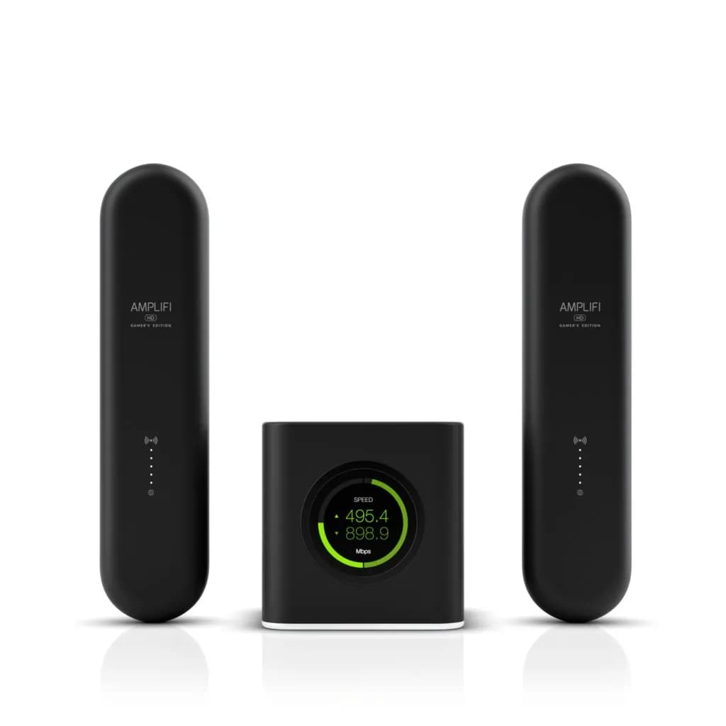 Ubiquiti Zestaw Router WiFi 5 MESH AmpliFi Mesh WiFi System. Gamer’s Edition (router i 2x punkt, zdjęcie 1 z 7