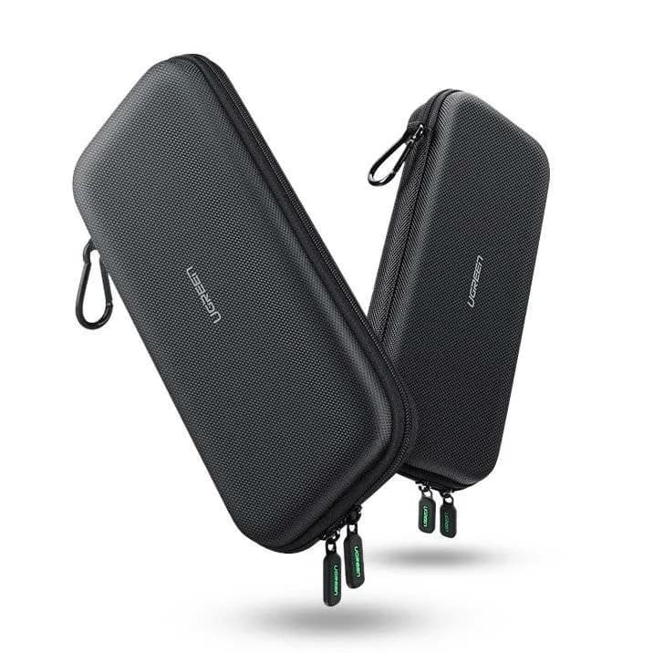 Ugreen etui pudełko na Nintendo Switch i akcesoria 26 cm x 12 cm x 4 cm czarny, zdjęcie 1 z 5