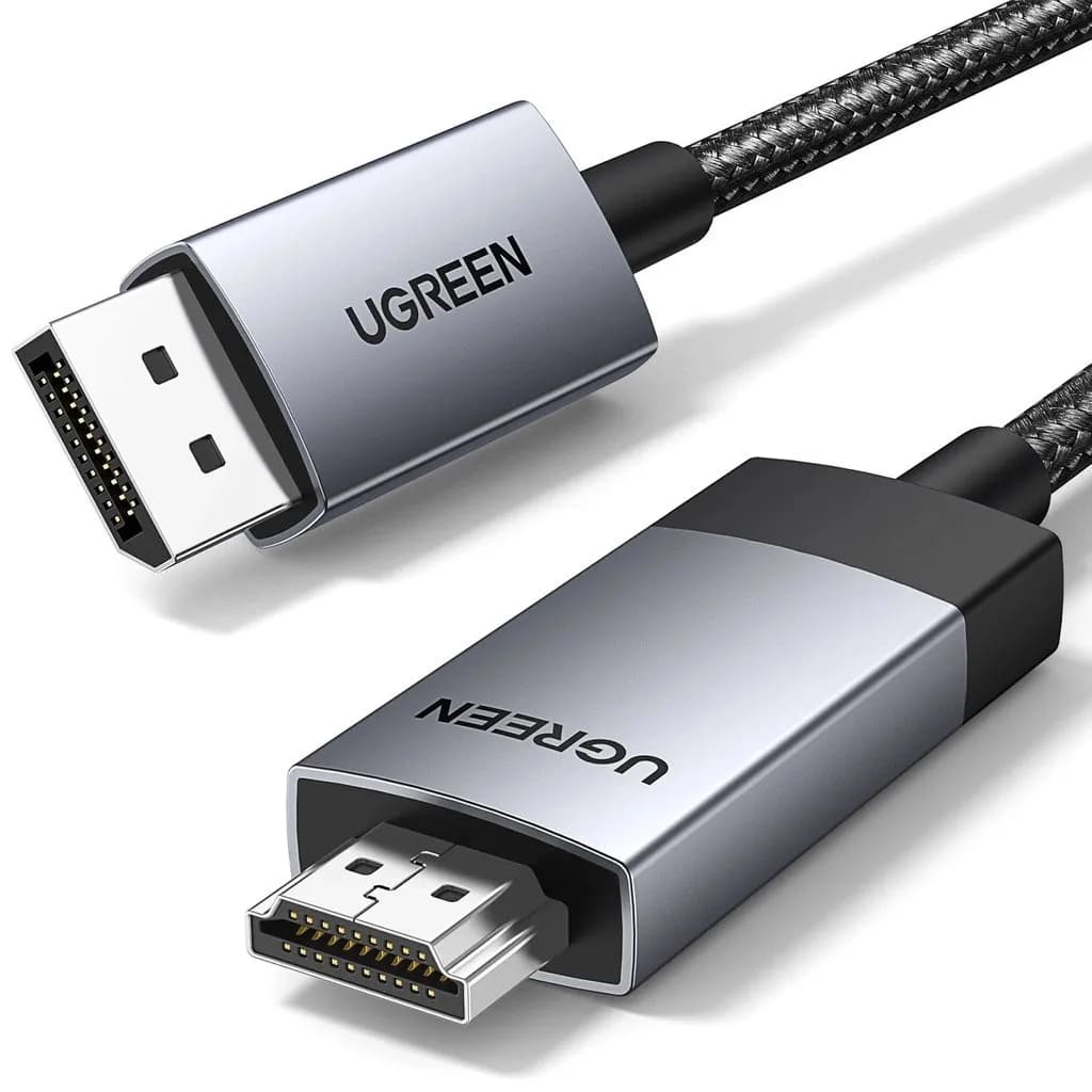 Ugreen Kabel Display Port do HDMI DP119 4K, 1m, jednokierunkowy, zdjęcie 1 z 7