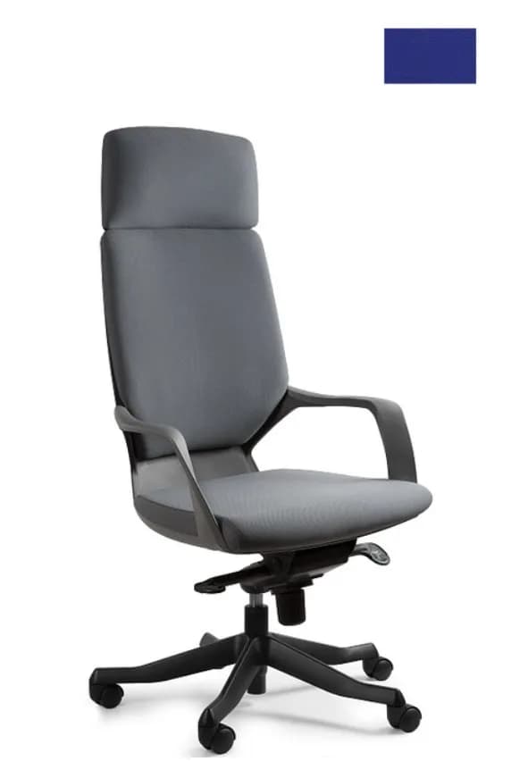 Unique Fotel biurowy Apollo BL415 royal blue/czarny, zdjęcie 1 z 5