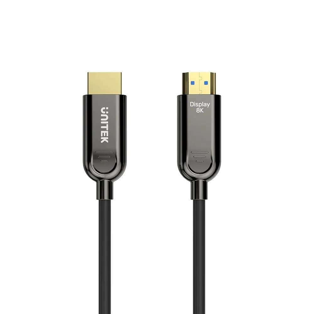 Unitek KABEL OPTYCZNY HDMI 2.1 Active Optical Cable 8K, 4K 144Hz 20M, zdjęcie 1 z 2