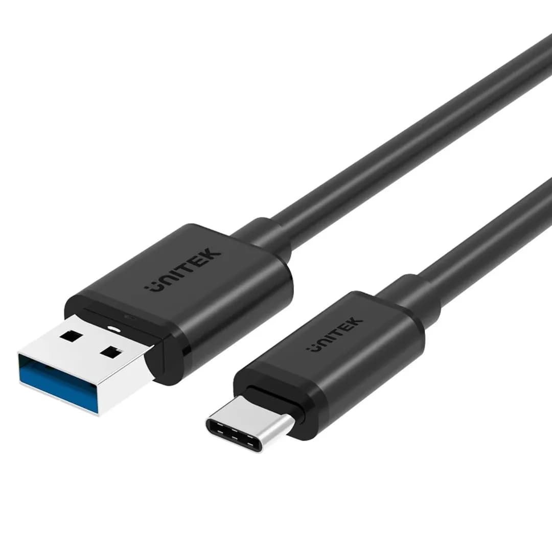Unitek KABEL USB TYP-C USB 3.1 - USB A, Y-C474BK+, zdjęcie 1 z 3