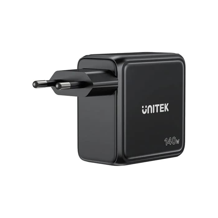 Unitek ŁADOWARKA GAN Z WYŚWIETLACZEM 140W 3XUSB-C, zdjęcie 1 z 3