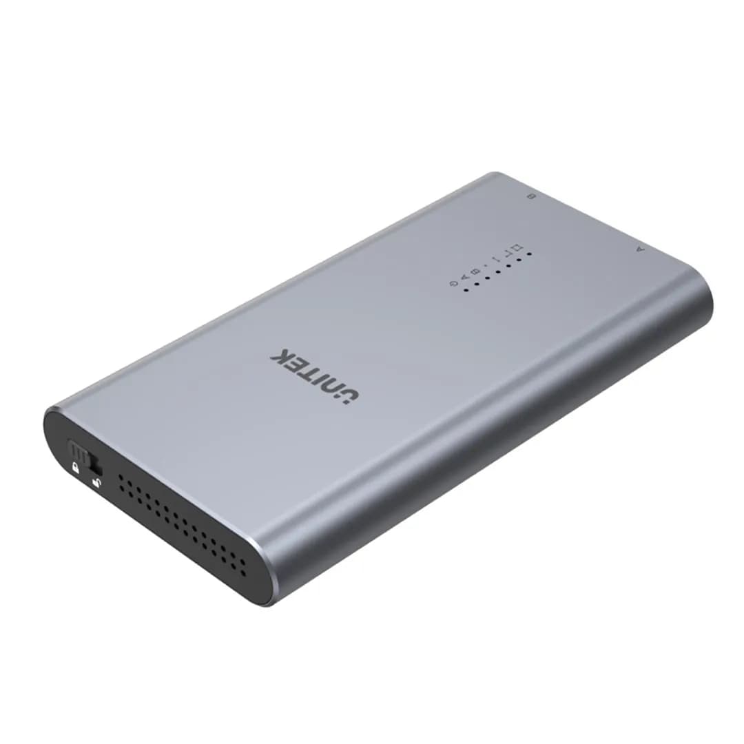 Unitek OBUDOWA NA DYSK/KLONOWANIE 2XM.2, PCIE/NVME, zdjęcie 1 z 8