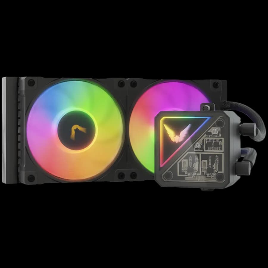 Valkyrie V240 Lite ARGB chłodzenie wodne AIO CPU Czarny, zdjęcie 1 z 2