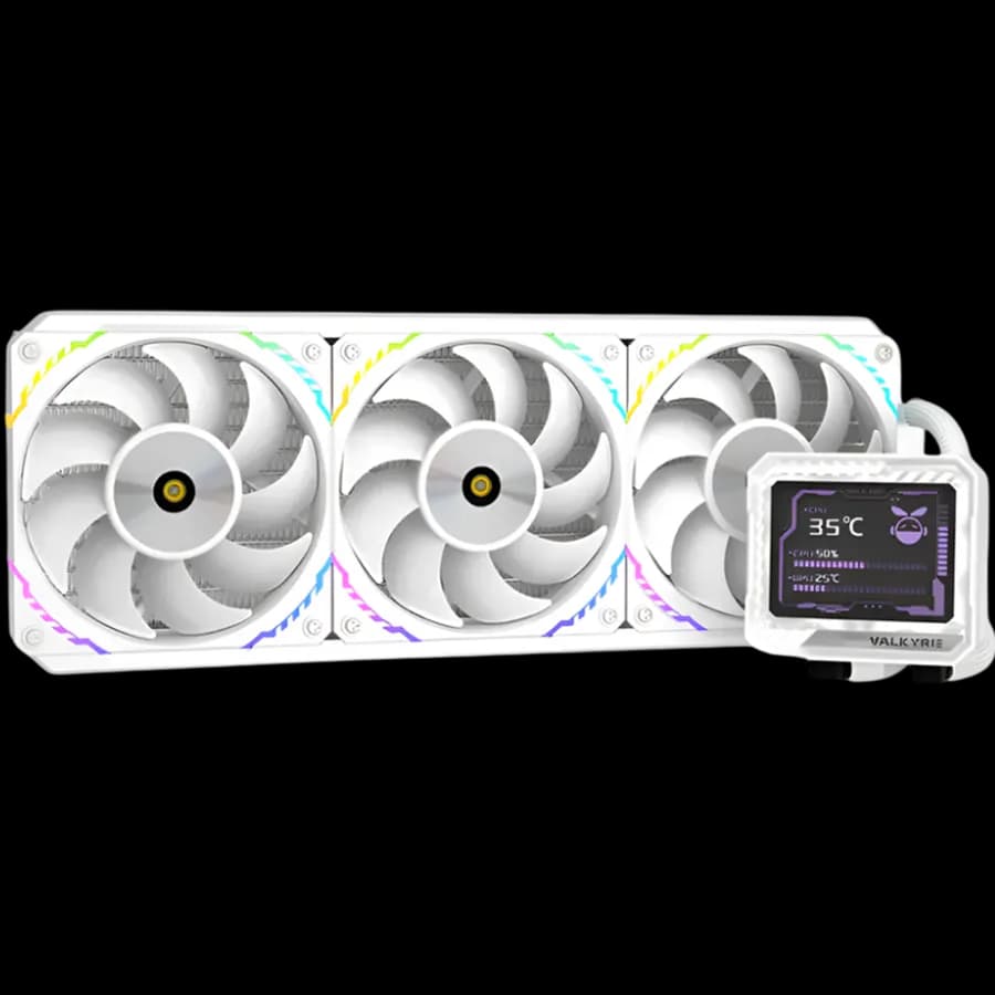 Valkyrie V360 LCD White chłodzenie wodne AIO CPU Biały