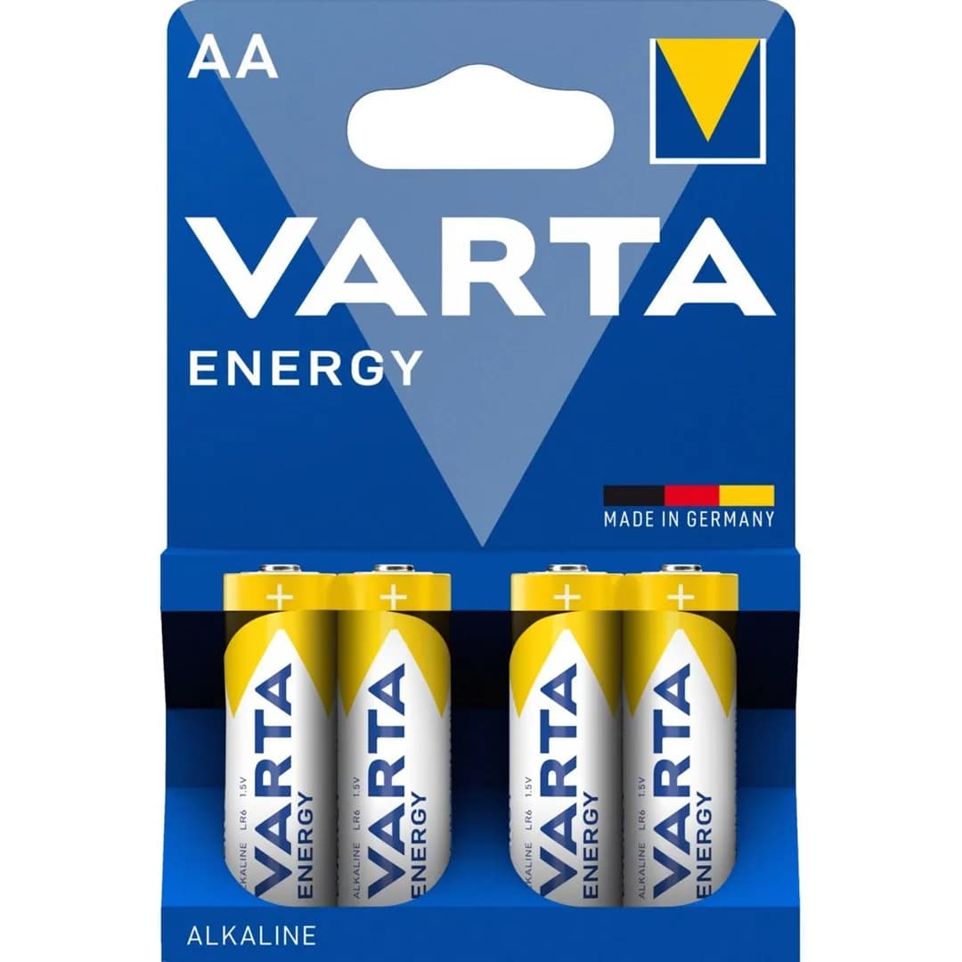 Varta Zestaw baterii alkaliczne Energy LR6 AA (x 4), zdjęcie 1 z 2