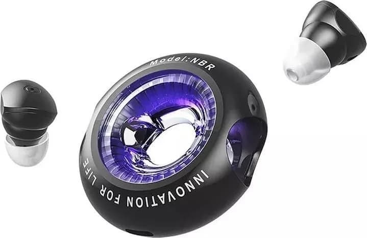 Vention Bezprzewodowe słuchawki douszne Donut-Shaped BT 5.3 IPX4 czarne, zdjęcie 1 z 4
