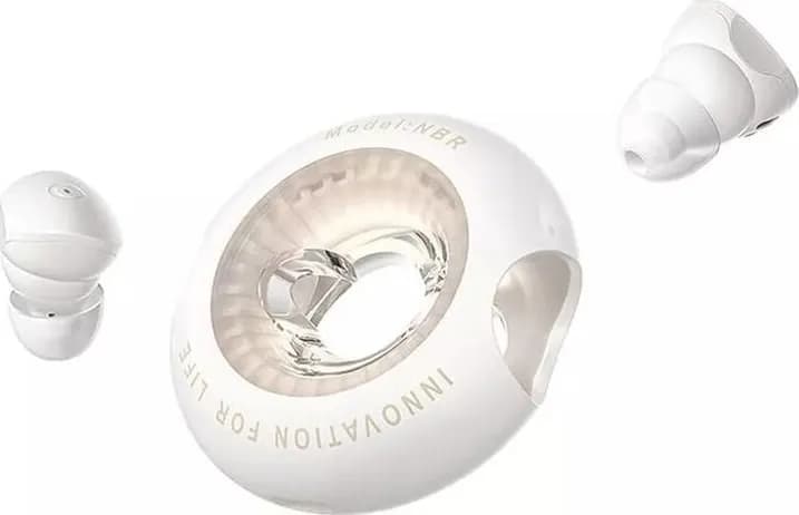 Vention Bezprzewodowe słuchawki douszne Donut-Shaped BT 5.3 IPX4 białe, zdjęcie 1 z 5
