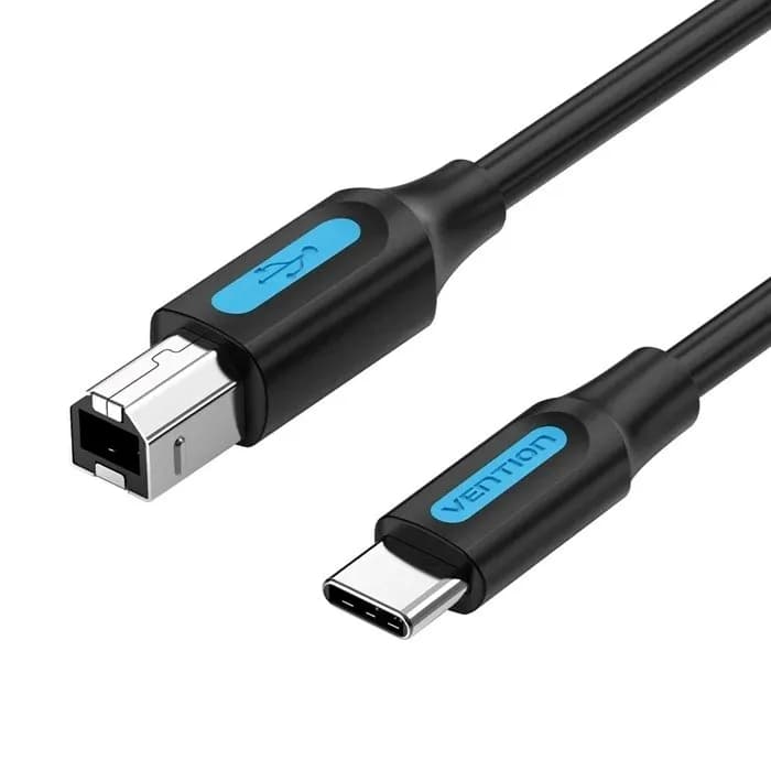 Vention Kabel do drukarki USB 2.0 typu C męski na typ B męski 2m