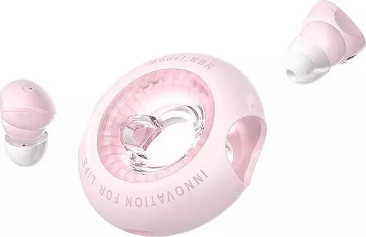 Vention Słuchawki bezprzewodowe Donut-Shaped BT 5.3 IPX4 różowe, zdjęcie 1 z 5