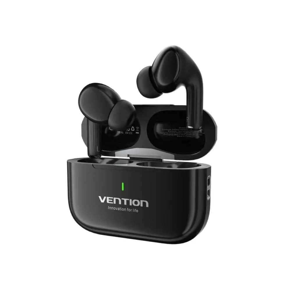 Vention Słuchawki bezprzewodowe ECHO LITE E11 Bluetooth 5.4 HiFi TWS czarny, zdjęcie 1 z 2