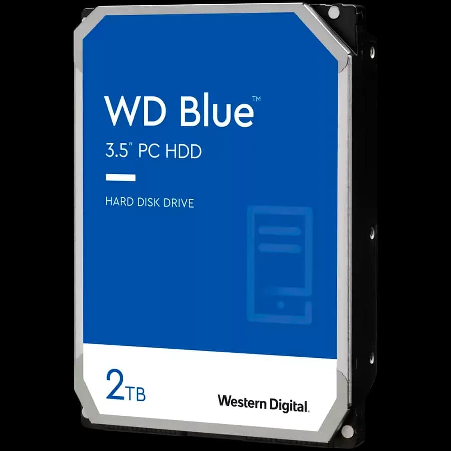 Western Digital Blue (3.5'', 2TB, 256MB, 7200 RPM, SATA 6 Gb/s)