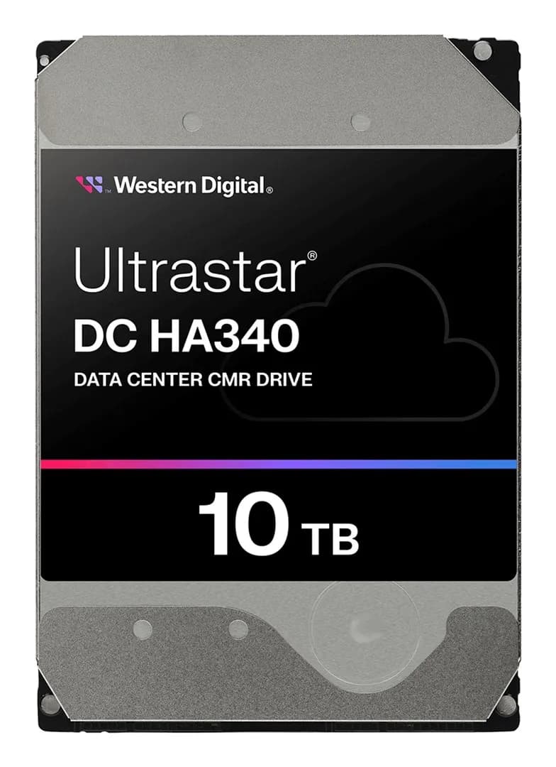 Western Digital Dysk serwerowy HDD Ultrastar DC HA340 WUS721210BLE6L4 (10 TB; 3.5"; SATA), zdjęcie 1 z 3