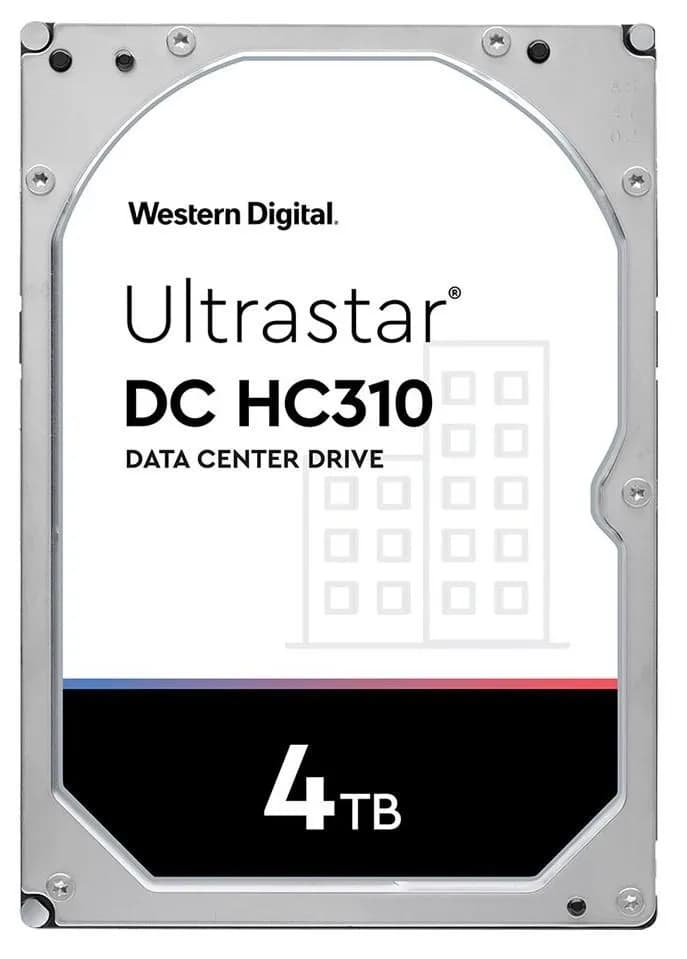 Western Digital Dysk serwerowy HDD Ultrastar DC HC310 HUS726T4TAL5204 (4 TB; 3.5"; SAS)