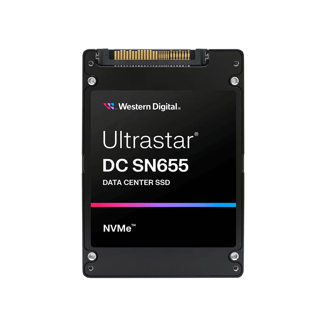 Western Digital Dysk SSD Ultrastar SN655 WUS5EA138ESP7E1 3.84TB U.3 PCI SE 0TS2458 (DWPD 1), zdjęcie 1 z 3