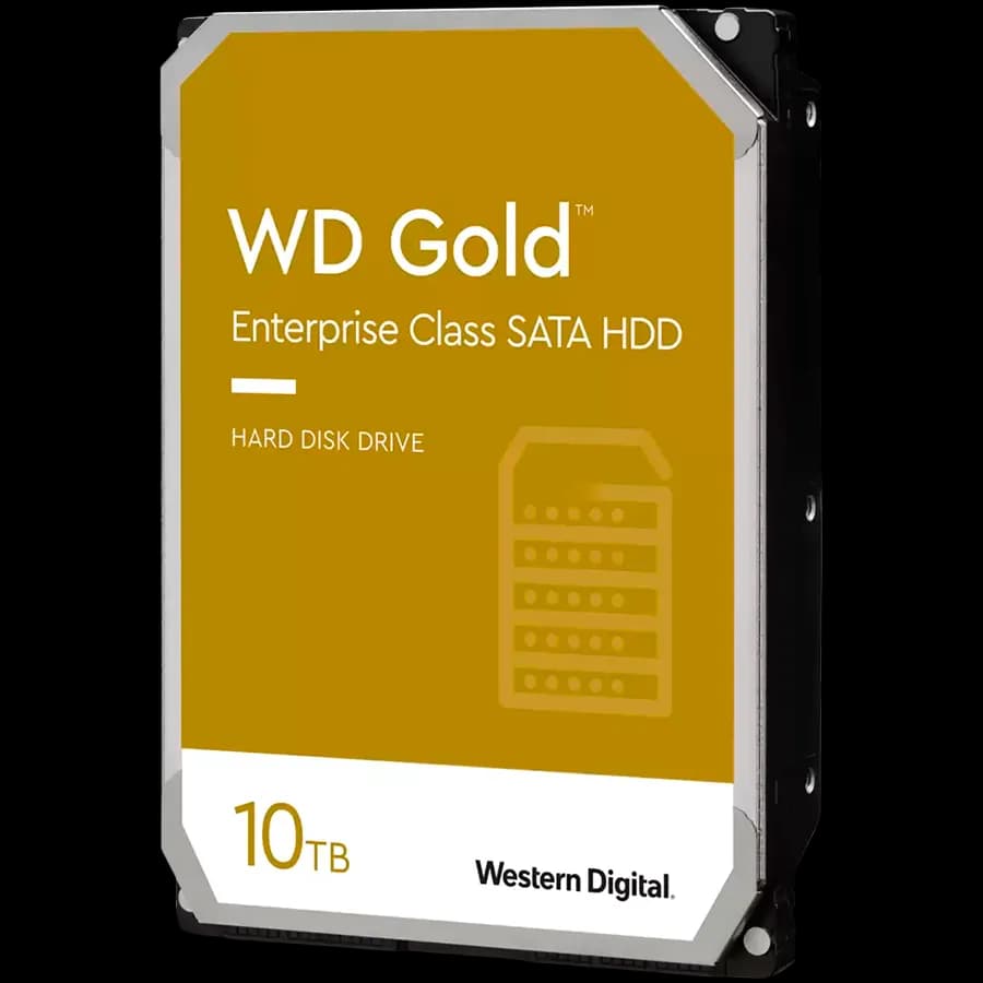 Western Digital HDD Server WD Gold 10TB CMR 512e, 3.5'', 512MB, 7200 RPM, SATA