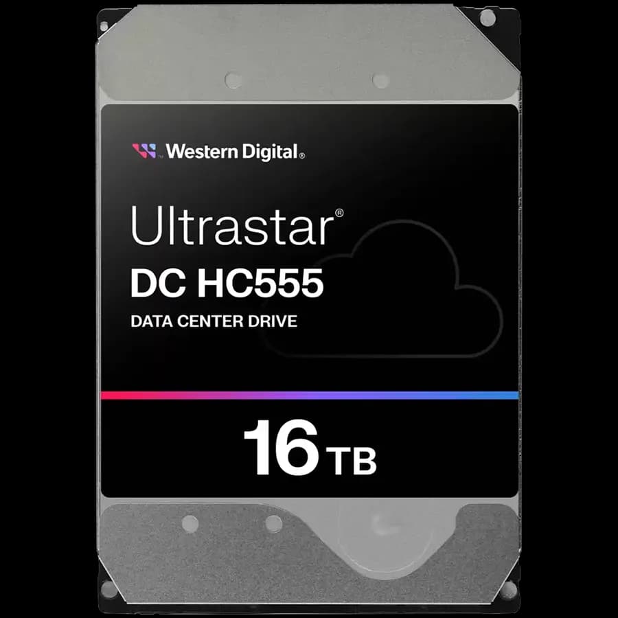 Western Digital HDD Server WD/HGST ULTRASTAR DC HC555 (3.5’’, 16TB, 512MB, 7200RPM, SAS 12Gb/s, 512E SE