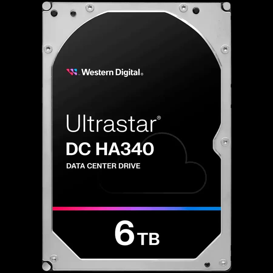Western Digital HDD Server WD Ultrastar DC HA340 6TB 512e SE, 3.5’’, 256MB, 7200 RPM, SATA, SKU: 0B47077