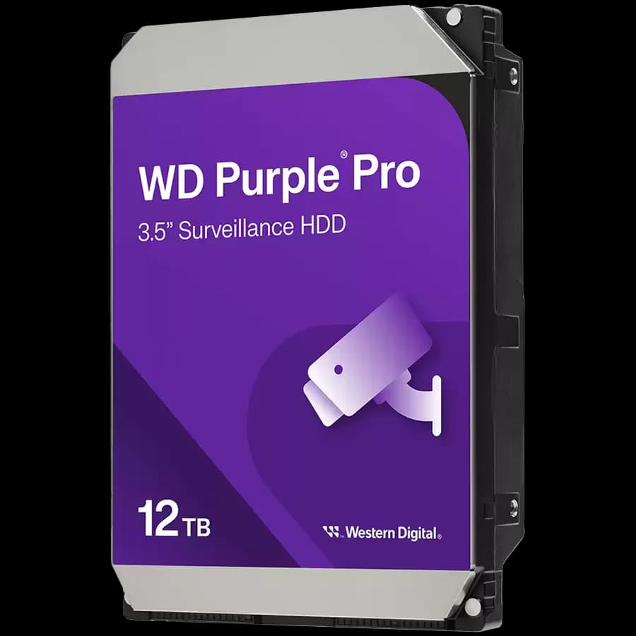 Western Digital Purple Pro (3.5'', 12TB, 512MB, 7200 RPM, SATA 6 Gb/s)