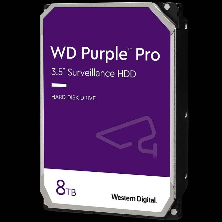 Western Digital Purple Pro (3.5'', 8TB, 256MB, 7200 RPM, SATA 6 Gb/s)