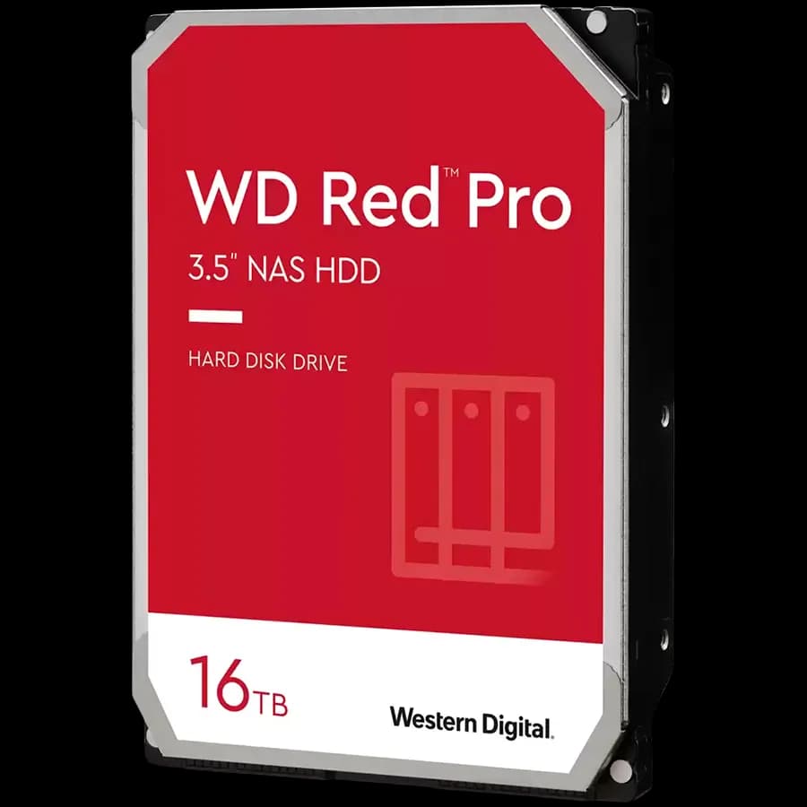 Western Digital Red Pro (3.5'', 16TB, 512MB, 7200 RPM, SATA 6 Gb/s)