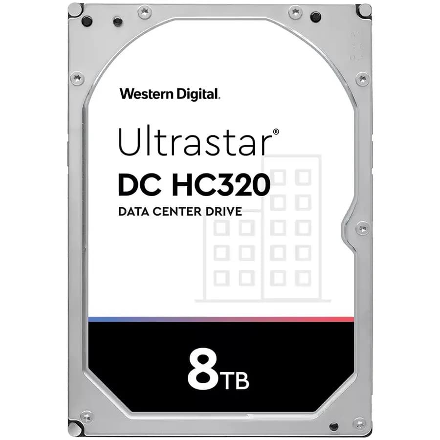 Western Digital WD Ultrastar DC HDD Server 7K8 (3.5’’, 8TB, 256MB, 7200 RPM, SATA 6Gb/s)