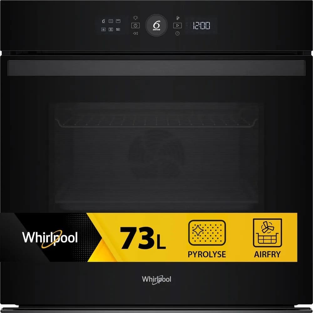 Whirlpool Piekarnik elektryczny do zabudowy WOI4S8PM0SBA Pyroliza AirFry Steam+ SoftClosing, zdjęcie 1 z 12