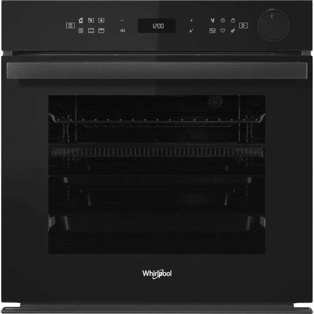 Whirlpool Piekarnik parowy do zabudowy AKZ9S 8220 FB czarny SteamSense AirFry SoftClosing Hydroliza, zdjęcie 1 z 12