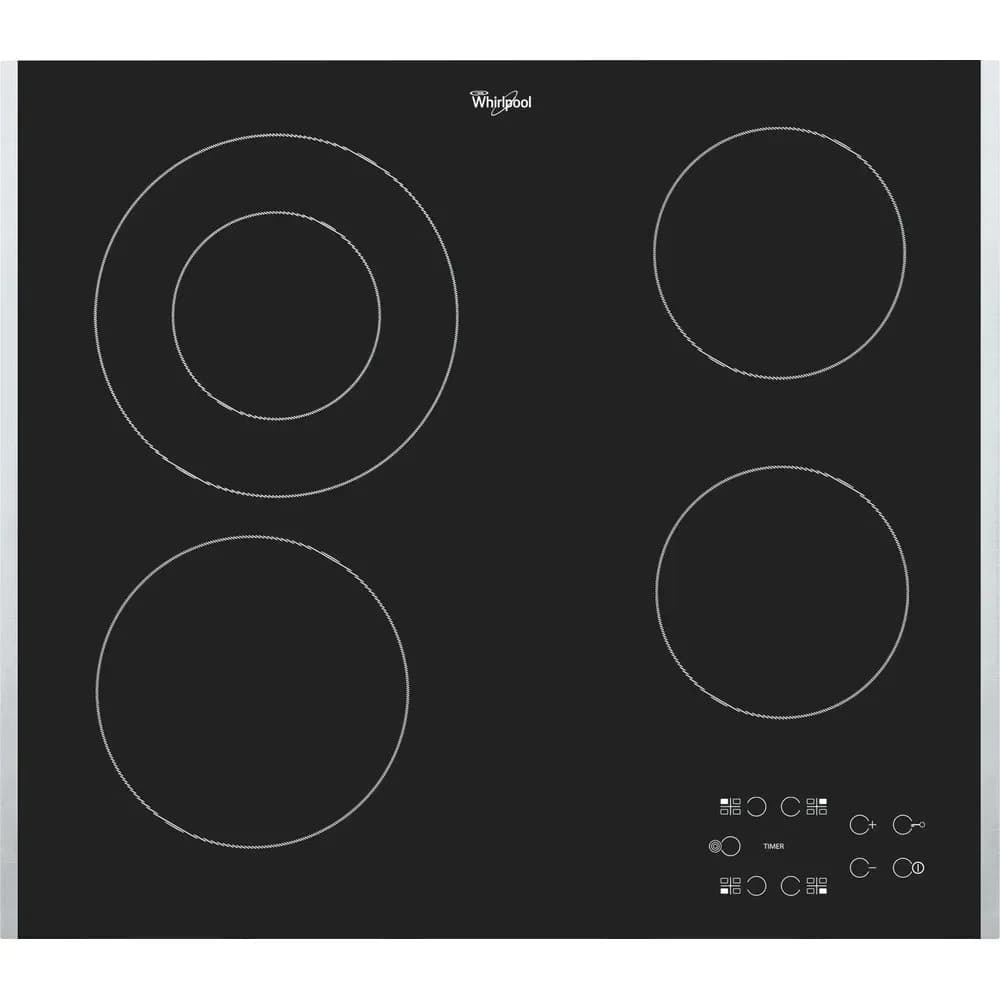 Whirlpool Płyta ceramiczna AKT 8130 BA (4 pola grzejne; czarny), zdjęcie 1 z 5