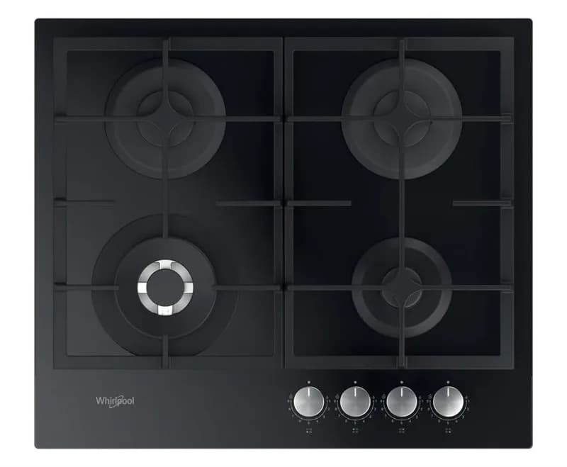 Whirlpool Płyta gazowa AKTL 629/NB1 czarna szklana, zdjęcie 1 z 6