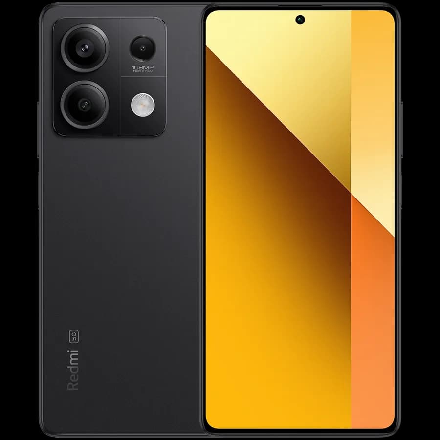 Xiaomi Redmi Note 13 5G 6 GB/128 GB Graphite Black, Grade C, Used, zdjęcie 1 z 5