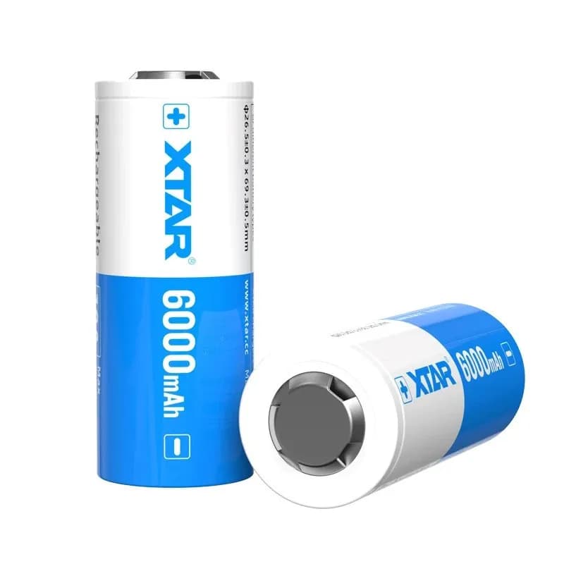 Xtar AKUMULATOR 26650 3,6V LI-ION 6000 MAH Z ZABEZPIECZENIEM 26650-6000, zdjęcie 1 z 6