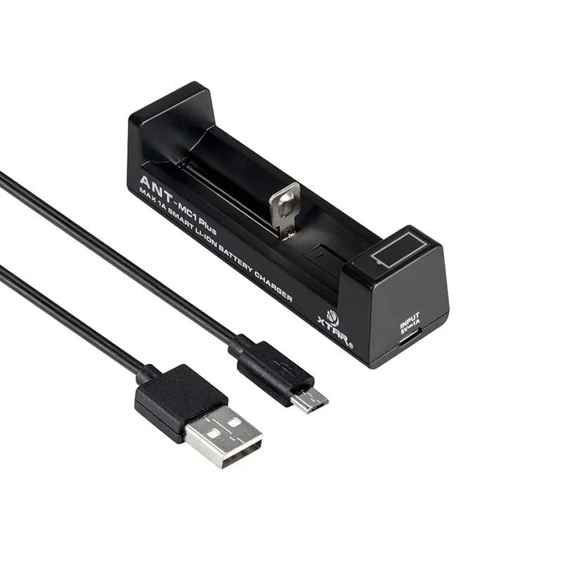 Xtar ŁADOWARKA DO AKUMULATORÓW CYLINDRYCZNYCH SZYBKA LI-ION 18650 ANT MC1+, zdjęcie 1 z 4