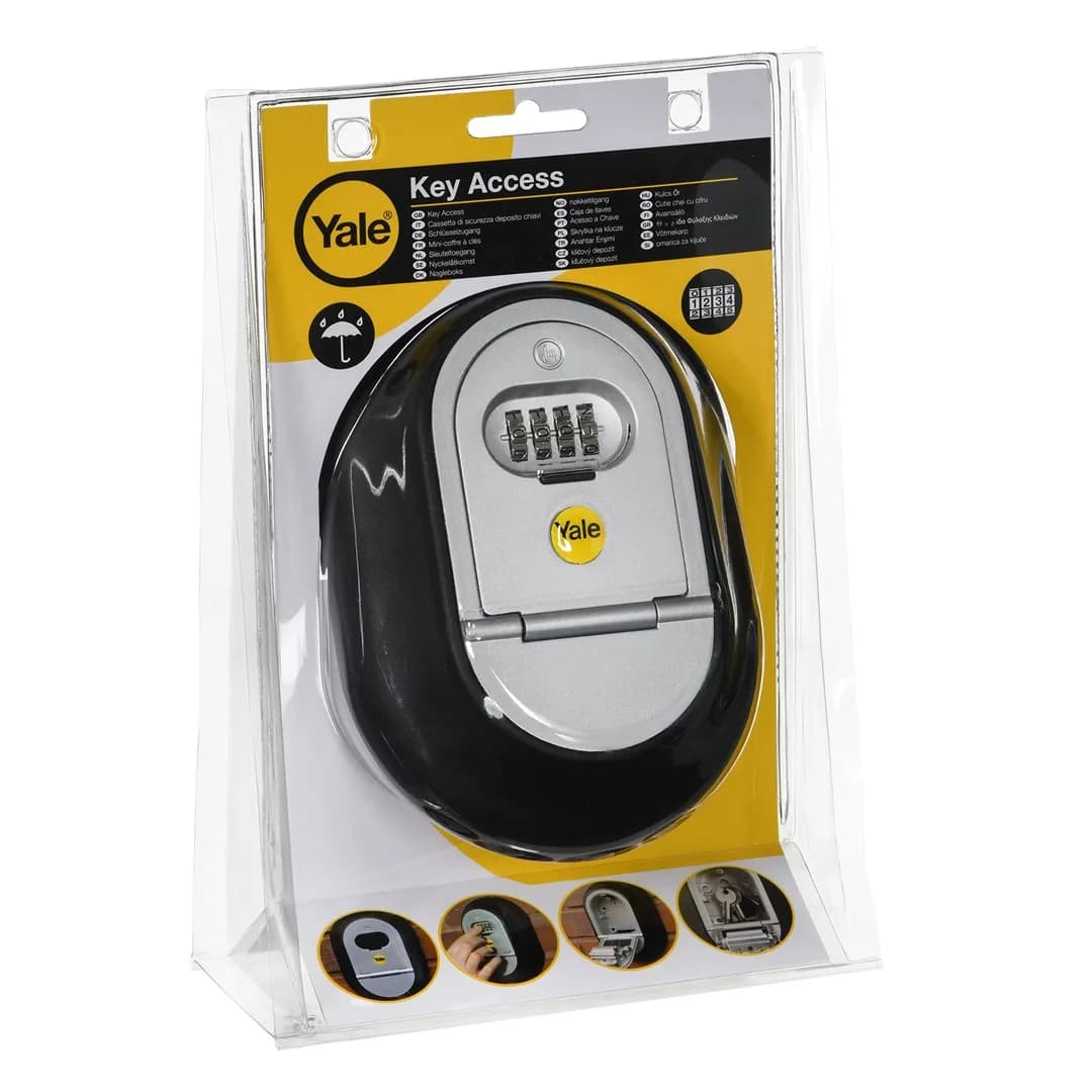 Yale Y500 Key Access Key Safe Skrytka na klucze Y500 (187x130x30mm), zdjęcie 1 z 9