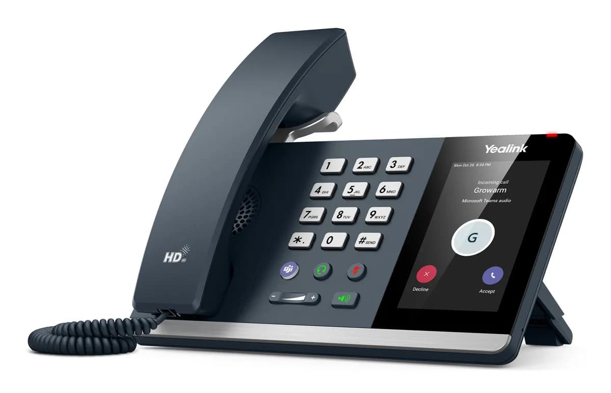 Yealink MP54 telefon IP certyfikowany pod Microsoft Teams, zdjęcie 1 z 12