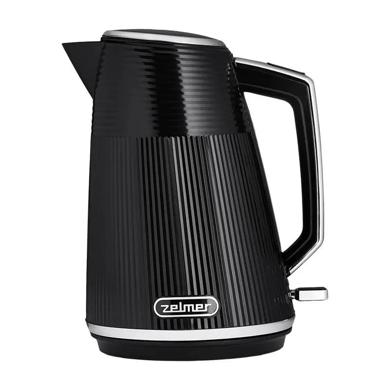 Zelmer Czajnik elektryczny ZCK7656 1,7litra 2200W line black, zdjęcie 1 z 4