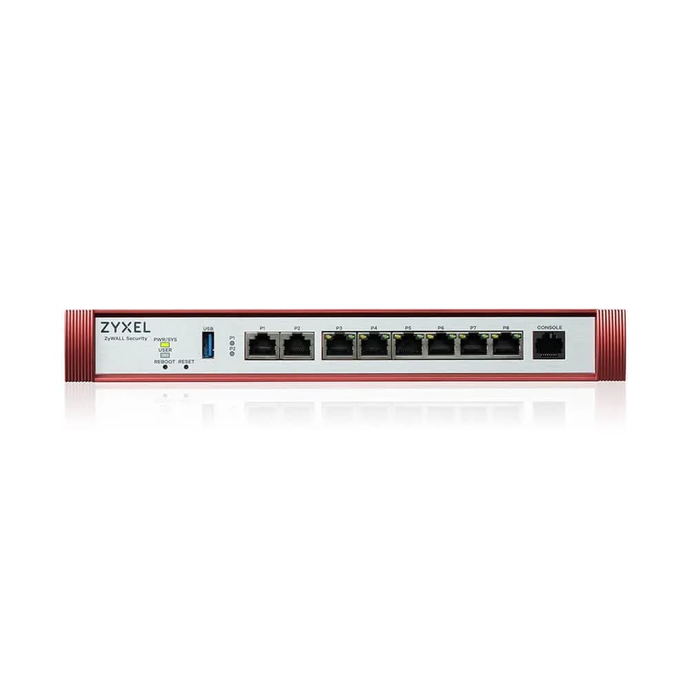 Zyxel Firewall USGFLEX200HP 8xWAN/LAN SPI firewall: 6500 Mbps Max. IPsec VPN: 100, zdjęcie 1 z 4