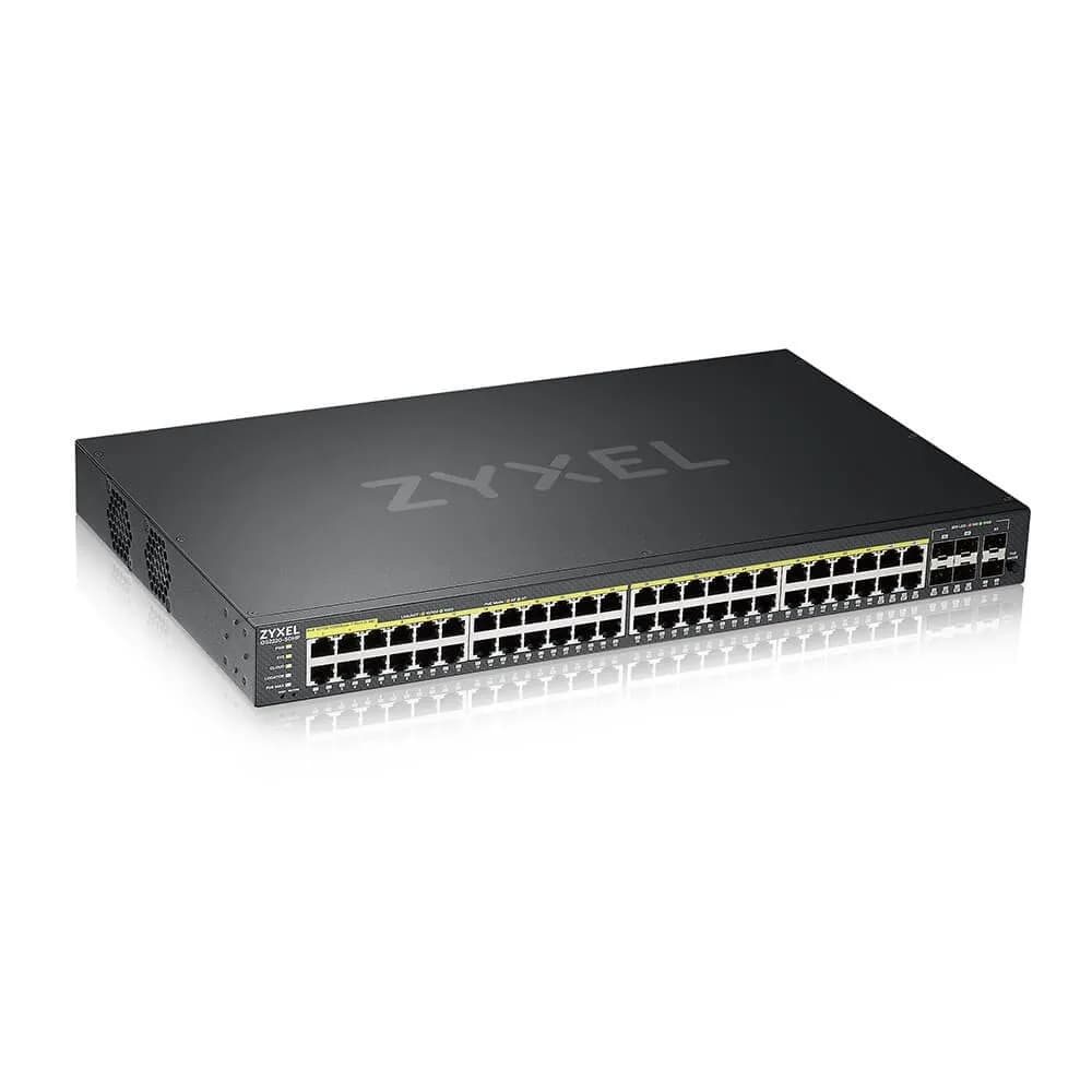 Zyxel Switch GS2220-50HP 50p PoE (PoE+: 48;) 375W Managed Gigabit, zdjęcie 1 z 4