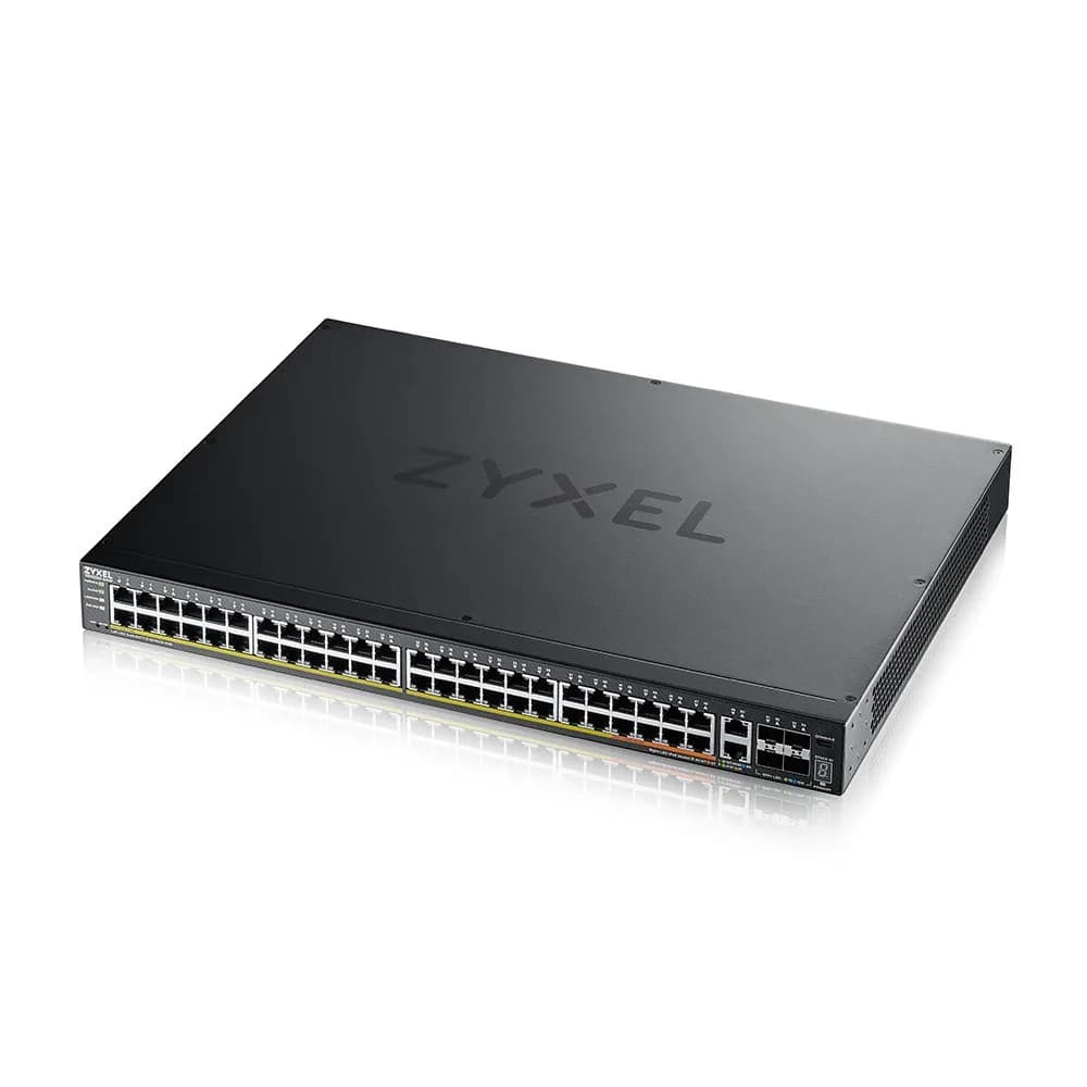 Zyxel Switch XGS2220-54HP 54p PoE (PoE+: 40;PoE++: 10) 600W Managed Gigabit/10G, zdjęcie 1 z 4